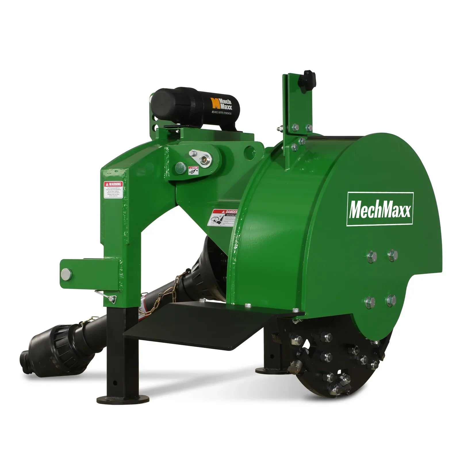 3-Point PTO Stump Grinder with 34 Carbide Teeth (PTO Shaft Included with Slip Clutch),  for 15-45HP Tractor,  SG24