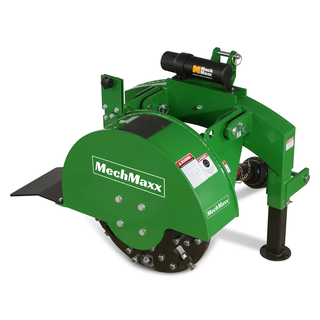 3-Point PTO Stump Grinder with 34 Carbide Teeth (PTO Shaft Included with Slip Clutch),  for 15-45HP Tractor,  SG24