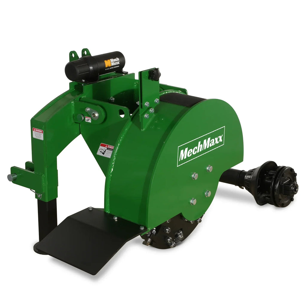 3-Point PTO Stump Grinder with 34 Carbide Teeth (PTO Shaft Included with Slip Clutch),  for 15-45HP Tractor,  SG24